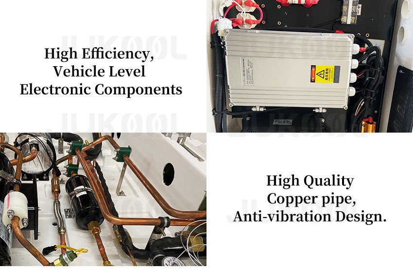Details of mini bus rooftop air conditioner