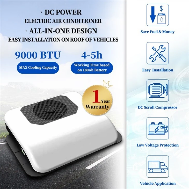 24 Volt Truck Camper Ac Unit