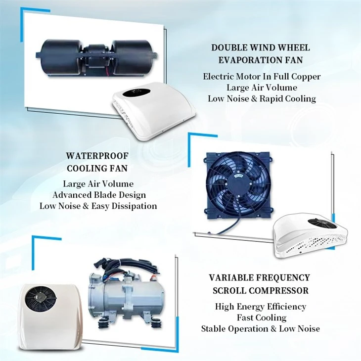 Rooftop Air Conditioner For Semi Truck